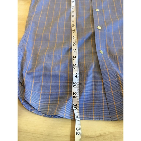 J.CREW Men's Medium Blue Shirt Long Sleeve - Picture 4 of 8